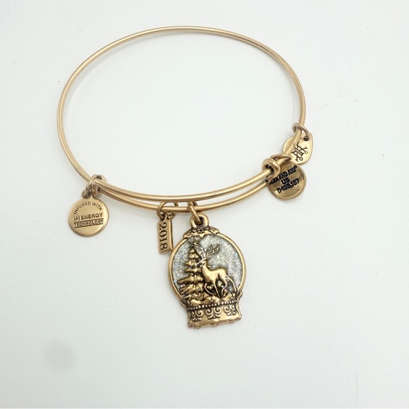 Alex and Ani 2018 Bangle Rafaelian Gold One Size - Picture 6 of 6